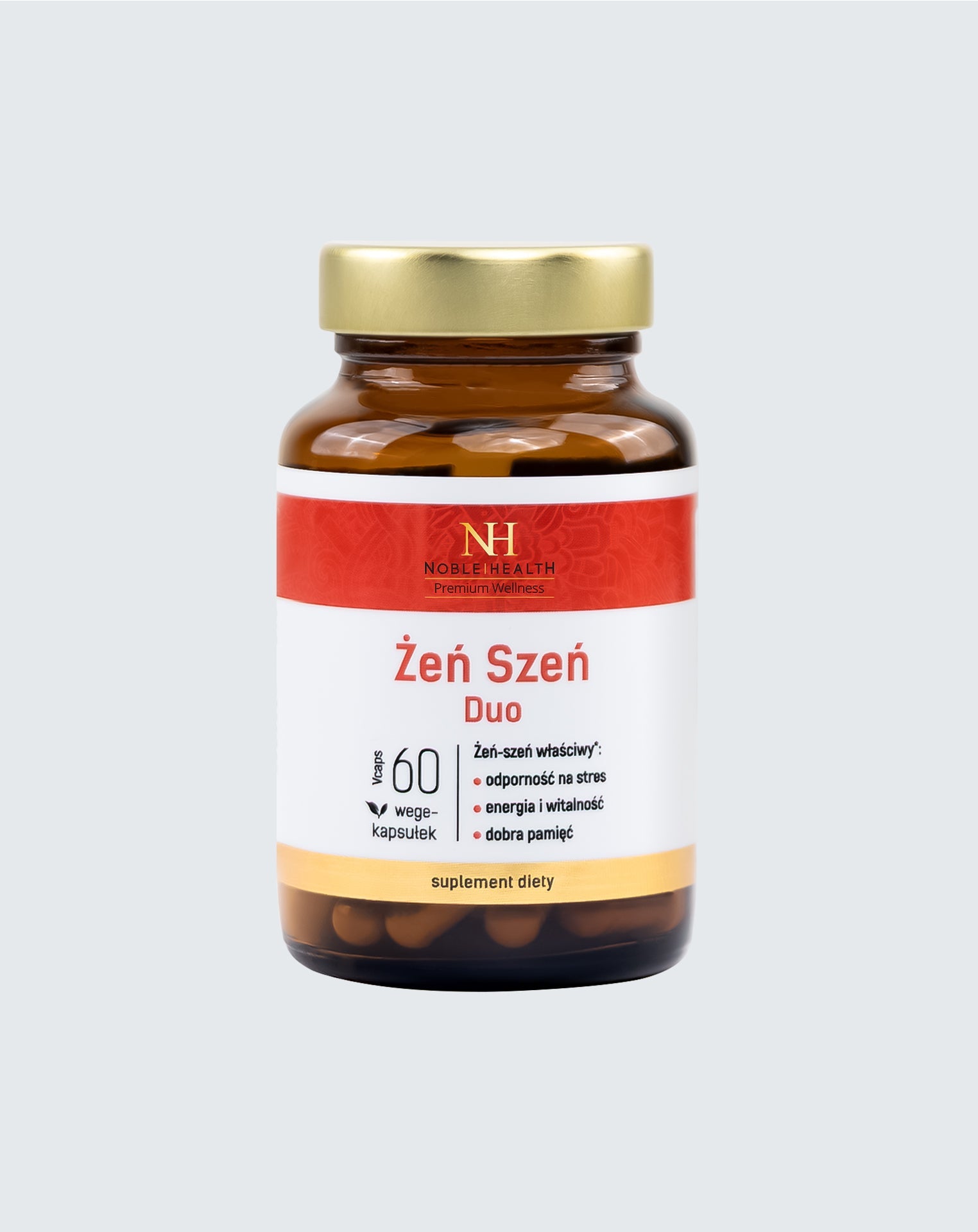 Żeń Szeń Duo Noble Health Wsparcie libido witalność energia