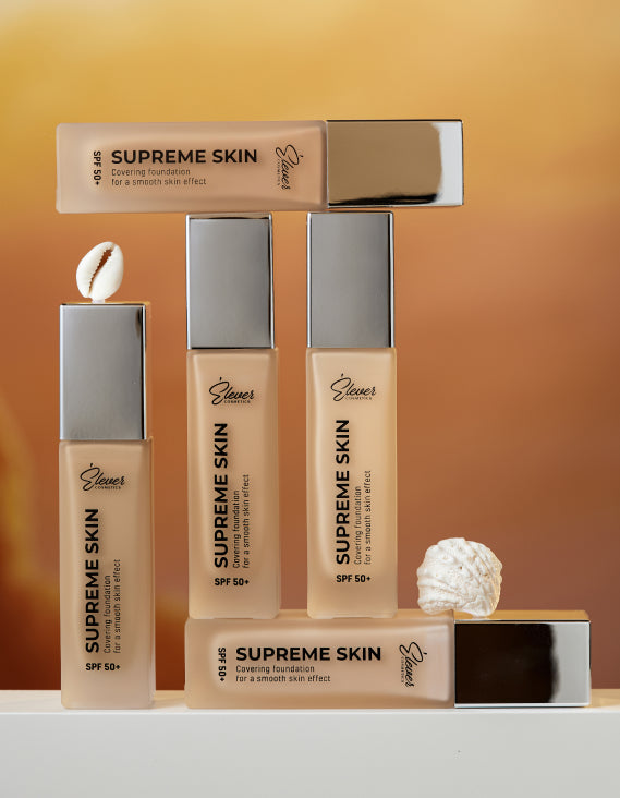 Podkład kryjący do twarzy wodoodporny SUPREME SKIN SPF 50+ 30ml